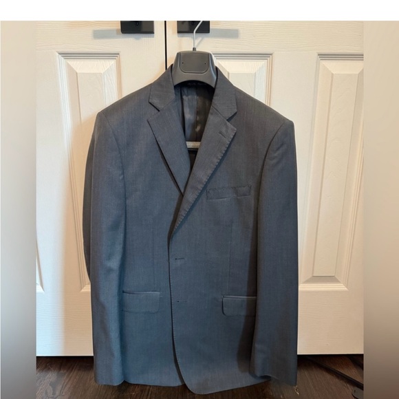 Ermenegildo Zegna Charcoal Suit Jacket